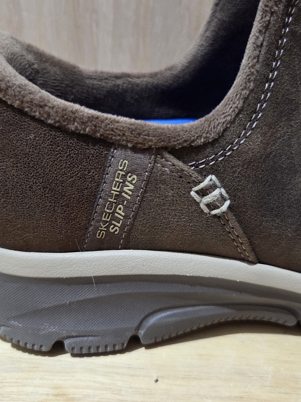 Skechers Slip-Ins Men’s Brown Slip-On Casual Shoe